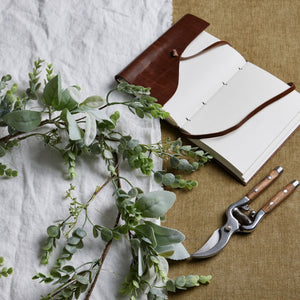 LED Winter Garland With Eucalyptus And Lambs Ear - Canwell Interiors Limited - Hills