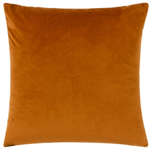 Ledbury 45x45 Feather Filled Cushion Ginger & Grey - Canwell Interiors Limited - Riva