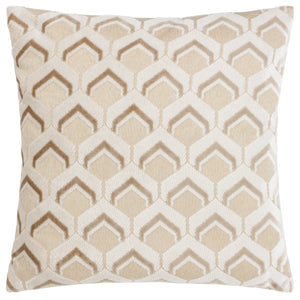 Ledbury 45x45 Feather Filled Cushion Warm Taupe - Canwell Interiors Limited - Riva