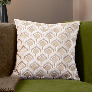 Ledbury 45x45 Feather Filled Cushion Warm Taupe - Canwell Interiors Limited - Riva