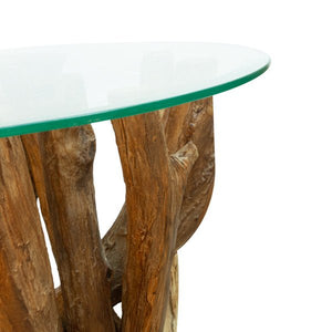 Leila Branchwood Round Lamp Table - XShowhome Limited - XShowhome