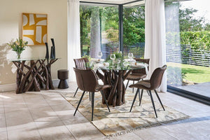Leila Console Table CHOCOLATE - XShowhome Limited - XShowhome