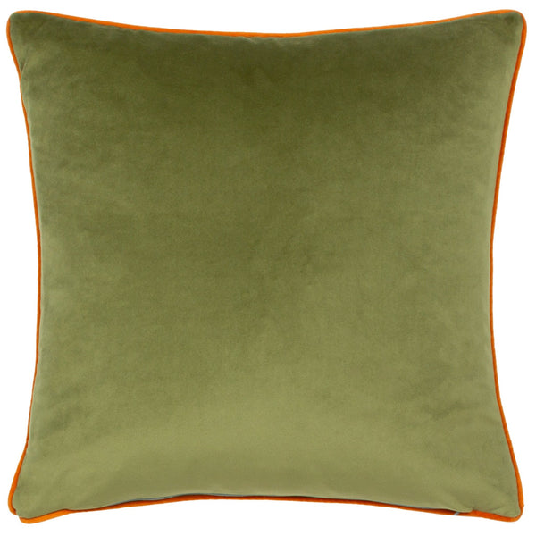 Lemurs 43x43 Feather Filled Cushion Emerald - Canwell Interiors Limited - Riva
