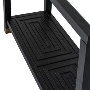 Lennox Black Console Table - Canwell Interiors Limited - Hills