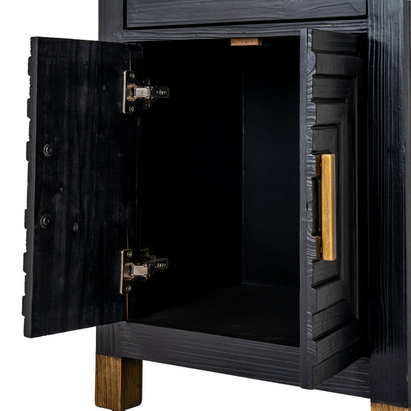 Lennox Black Drinks Unit - Canwell Interiors Limited - Hills