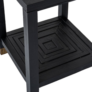 Lennox Black Side Table - Canwell Interiors Limited - Hills