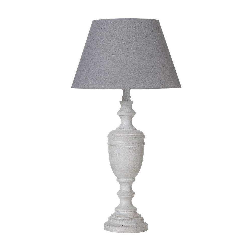Lentia Urn Table Lamp with Linen Shade - Canwell Interiors Limited - Hills