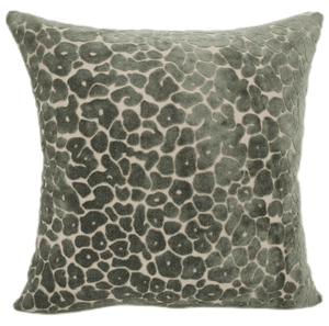 Leopard Cut Velv Paul Moneypenny Sage 56x56 - Canwell Interiors Limited - Malini