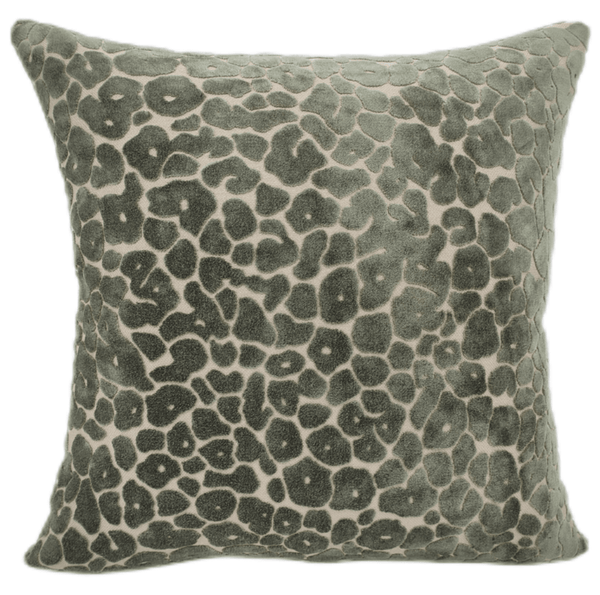 Leopard Cut Velv Paul Moneypenny Sage 56x56 - Canwell Interiors Limited - Malini