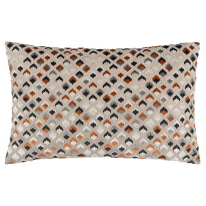 Lexington 40x60 Feather Filled Cushion Ginger & Grey - Canwell Interiors Limited - Riva