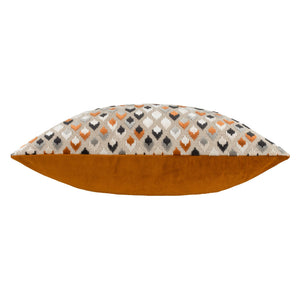 Lexington 40x60 Feather Filled Cushion Ginger & Grey - Canwell Interiors Limited - Riva