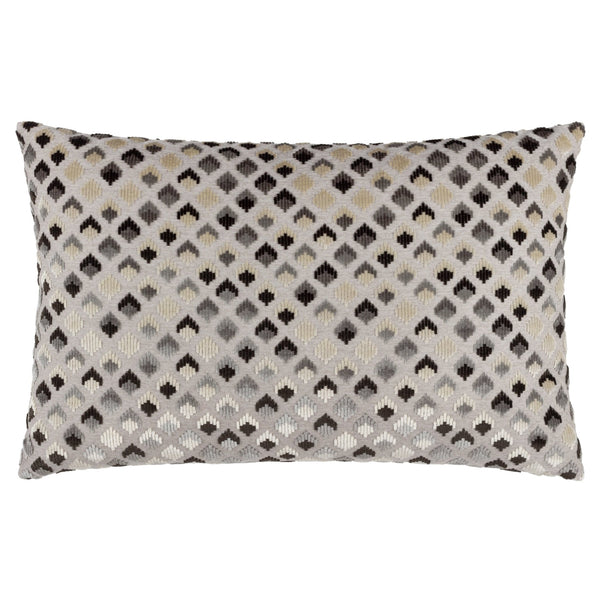 Lexington 40x60 Feather Filled Cushion Grey/Black - XShowhome Limited - Riva