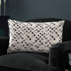 Lexington 40x60 Feather Filled Cushion Grey/Black - XShowhome Limited - Riva