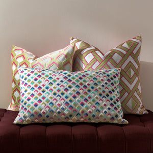 Lexington 40x60 Feather Filled Cushion Multi - Canwell Interiors Limited - Riva