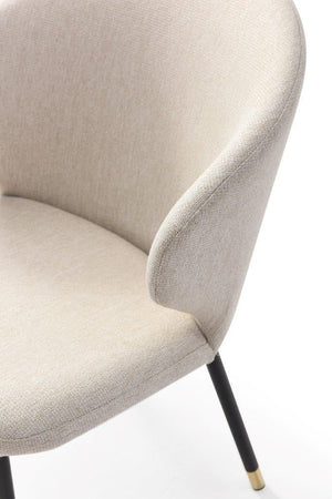 Lexy Dining Chair - Warwick Bodhi Linen - Tommy Franks