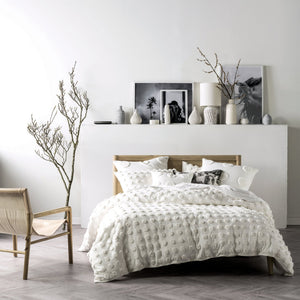 Lh Haze Db Duvet Set White - Canwell Interiors Limited - Riva