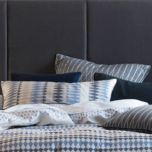 Lh Northbrook Pillow Case Pair Indigo - Canwell Interiors Limited - Riva