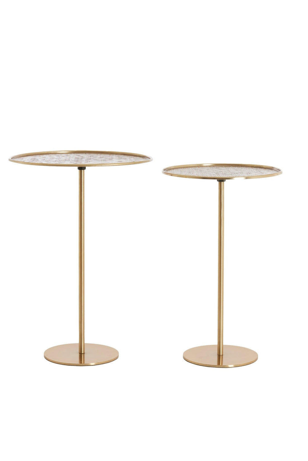 LIA Side Table — Ø32x51 & Antique Bronze - Canwell Interiors Limited - Light & Living