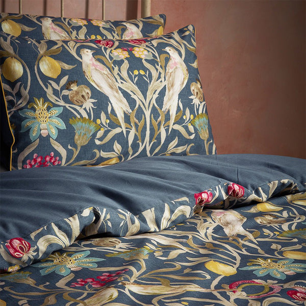 Liberty Double Duvet Set Navy - XShowhome Limited - Riva