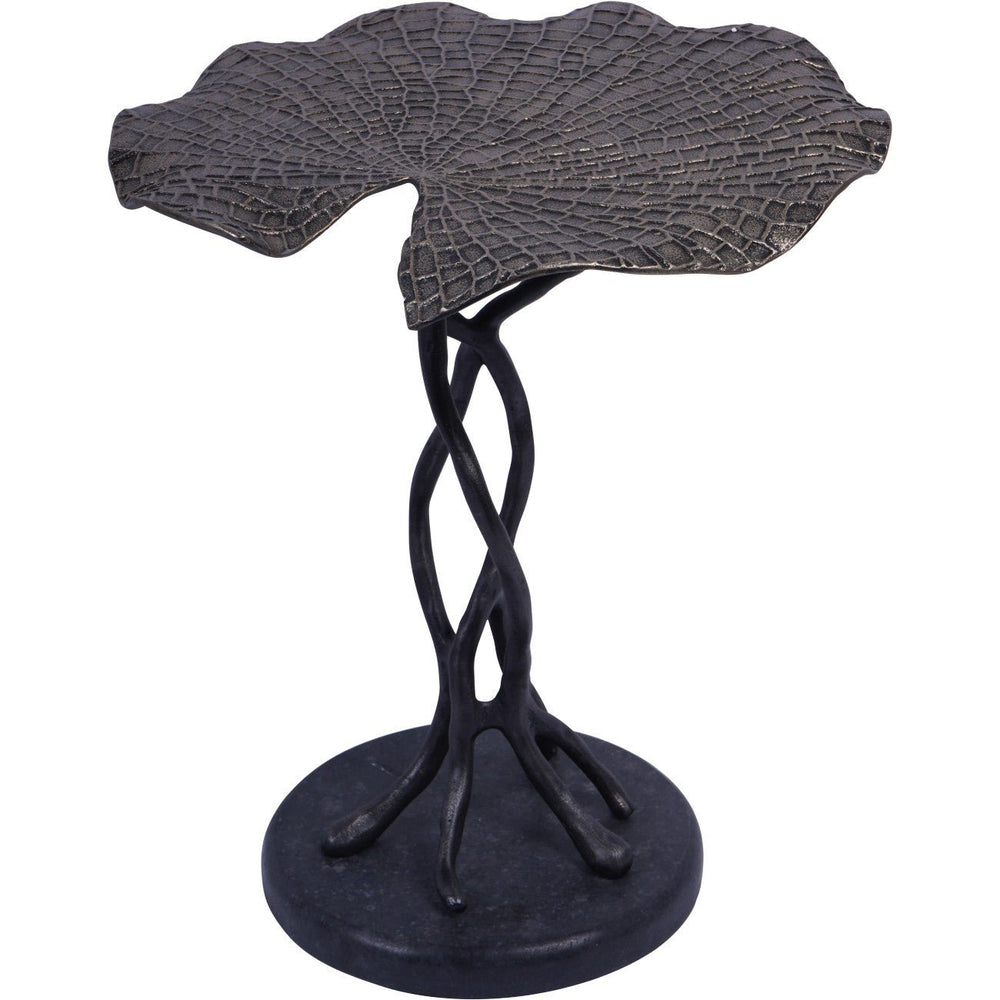Lily Pad Leaf Side Table in Cast Aluminium - XShowhome Limited - Libra