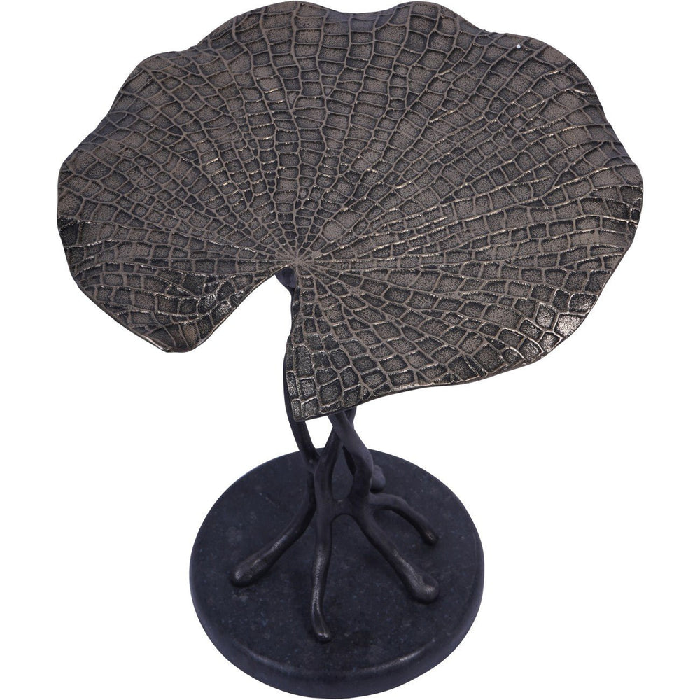 Lily Pad Leaf Side Table in Cast Aluminium - XShowhome Limited - Libra