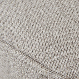 Lily Swivel Ottoman in Oatmeal Twill - Canwell Interiors Limited - Hills