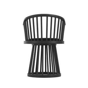 Lina Black & Black Dining Chair - Canwell Interiors Limited - Canwell