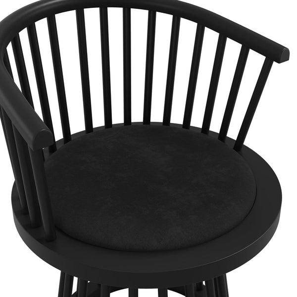 Lina Black & Black Dining Chair - Canwell Interiors Limited - Canwell