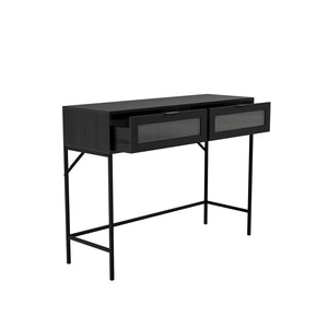 Lincoln Matte Back & Reeded Console Table - Canwell Interiors Limited - Canwell