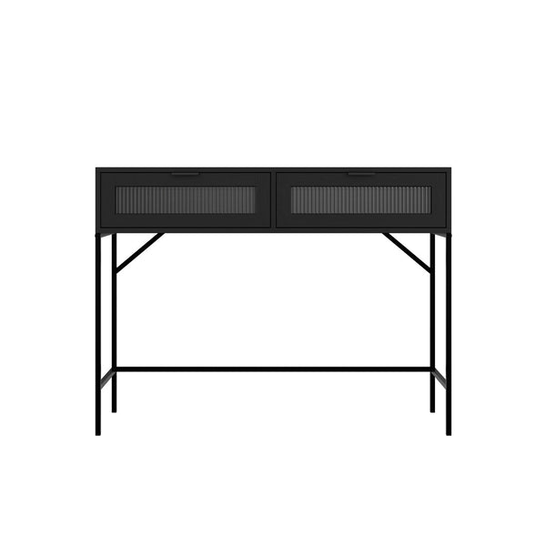 Lincoln Matte Back & Reeded Console Table - Canwell Interiors Limited - Canwell