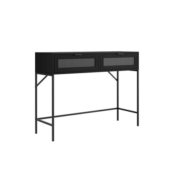Lincoln Matte Back & Reeded Console Table - Canwell Interiors Limited - Canwell