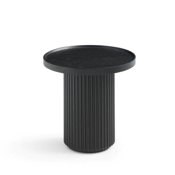 Lincoln Side Table - Matte Black - Tommy Franks