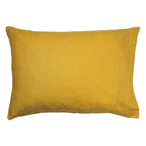Linen House Anastacia Pillowcase Pairs Ochre - XShowhome Limited - Riva
