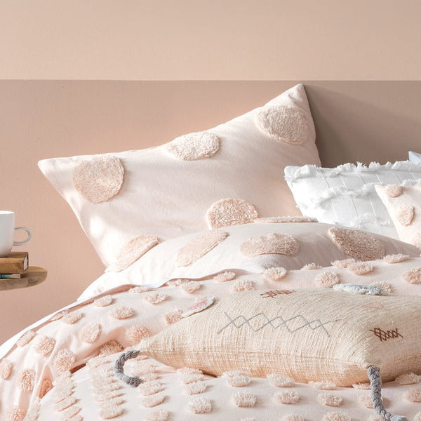 Linen House Haze Super King Size Duvet Set Peach - XShowhome Limited - Riva