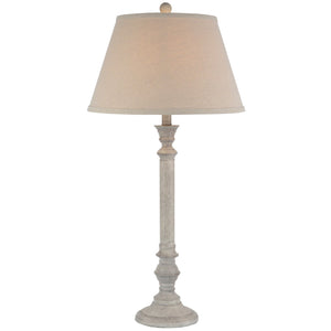 Liora Table Lamp with Linen Shade - Canwell Interiors Limited - Hills
