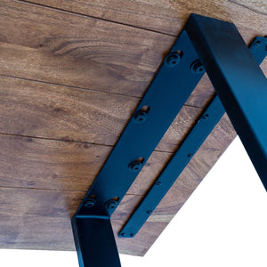 Live Edge Collection Light Acacia Bar Table - Canwell Interiors Limited - Hills