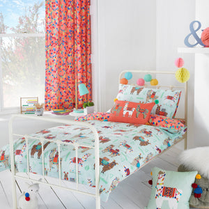 Llamarama Toddler Duvet Set Multi - Canwell Interiors Limited - Riva