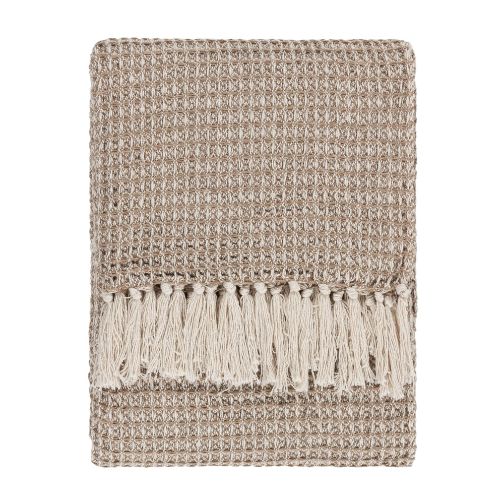 Lorne 150x200 Throw Biscuit - Canwell Interiors Limited - Riva