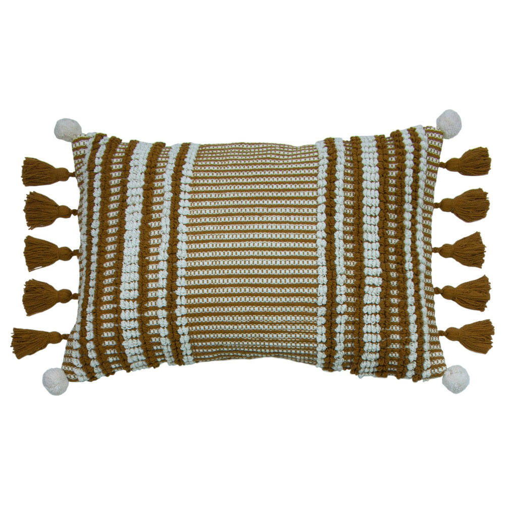Lotta 35x50 Feather Filled Cushion Ginger - Canwell Interiors Limited - Riva