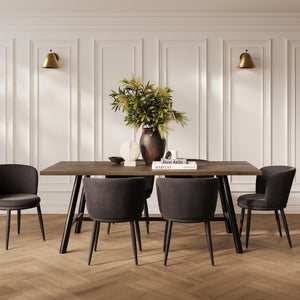 Louie Coffee & Black Dining Table - Canwell Interiors Limited - Canwell