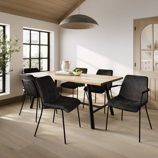 Louie Tawny & Black Dining Table - Canwell Interiors Limited - Canwell