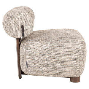 Lounge chair Arabella customized fire retardant - Canwell Interiors Limited - Richmond
