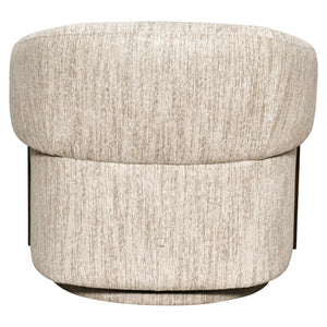 Lounge Chair Marina Natural Softweave Swivel Fire Retardant - XShowhome Limited - Richmond