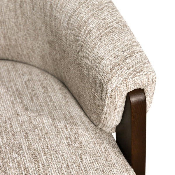Lounge Chair Marina Natural Softweave Swivel Fire Retardant - XShowhome Limited - Richmond