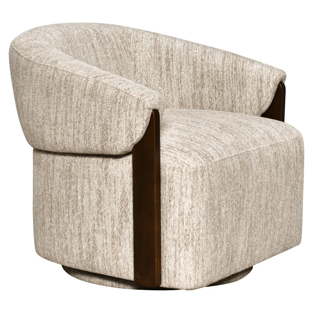 Lounge Chair Marina Natural Softweave Swivel Fire Retardant - XShowhome Limited - Richmond