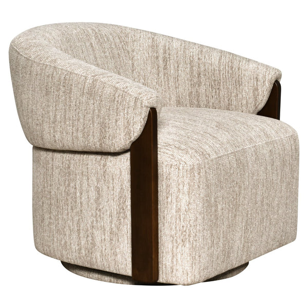 Lounge Chair Marina Natural Softweave Swivel Fire Retardant - XShowhome Limited - Richmond