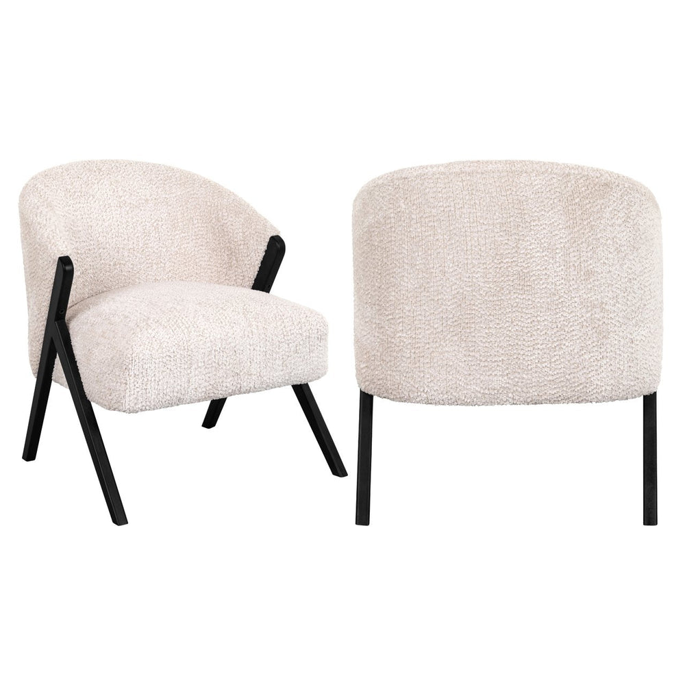 Lounge chair Mia customized fire retardant - Canwell Interiors Limited - Richmond