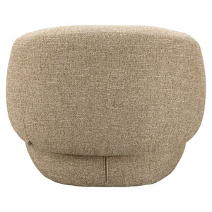 Lounge Chair Milano Sand Tweed Fire Retardant - XShowhome Limited - Richmond