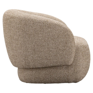Lounge Chair Milano Sand Tweed Fire Retardant - XShowhome Limited - Richmond