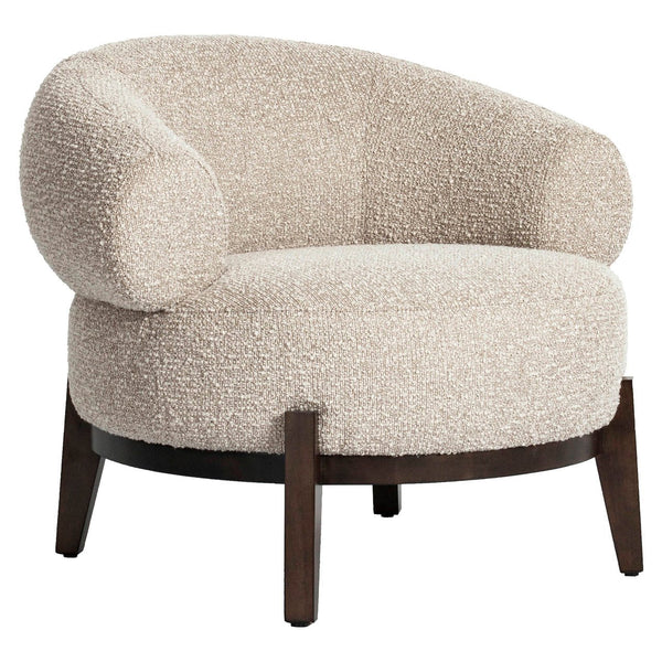 Lounge chair Montana natural chunky fire retardant - Canwell Interiors Limited - Richmond